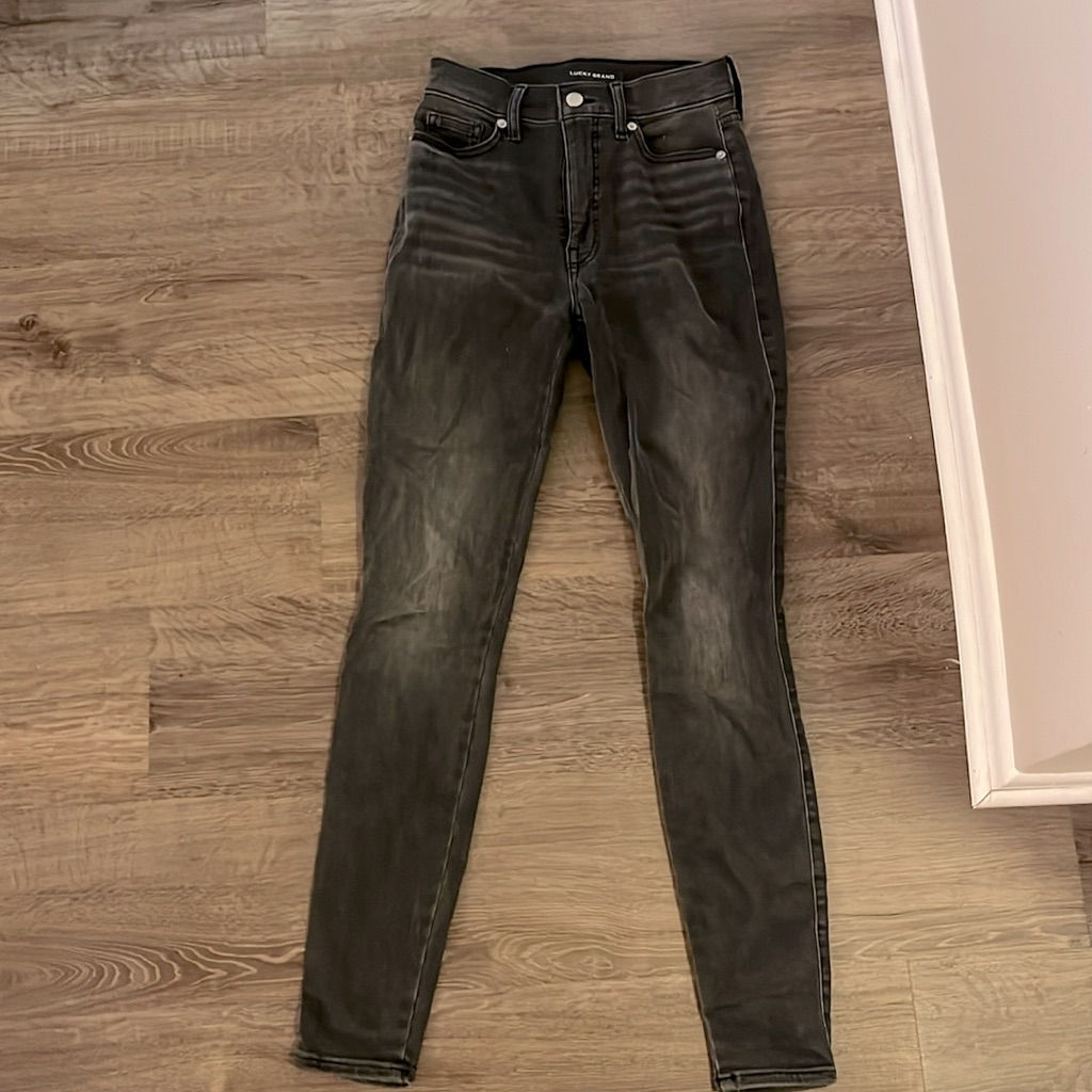 Lucky Brand Gray Skinny Denim Lucky Brand Gray Skinny Denim